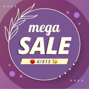 🔴 4/$15 RED DOT SALE‼️ 🥳